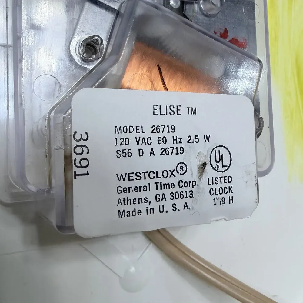 Westclox vintage elise